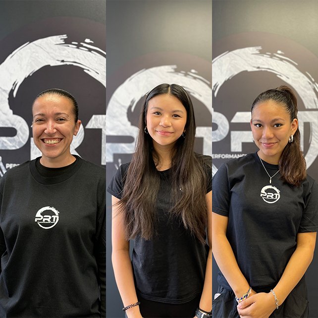 Nicole, Savannah, and Alexis, PRT front desk team